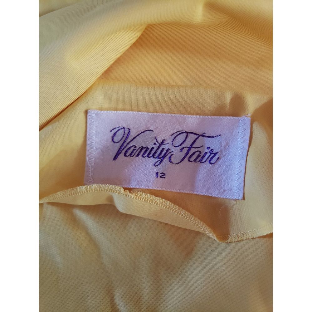 70s Yellow Hostess Dress - image 5